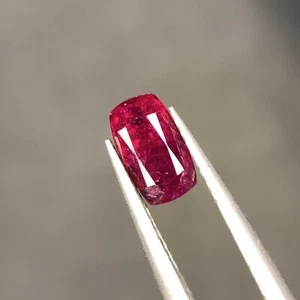 Natural pigeon Blood Ruby Loose Gemstone 1.35 carat From Afghanistan - Picture 1 of 16