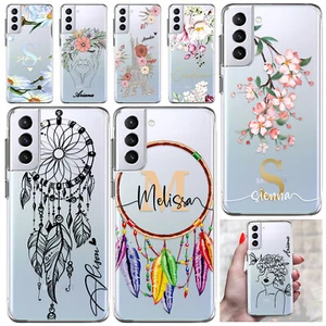 Phone Case For Samsung Galaxy A06 A16 A25 A56 A36 Floral Personalised Soft Cover - Photo 1 sur 59