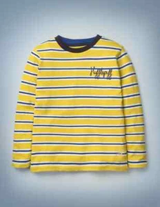 Mini Boden Long Sleeve Harry Potter Hufflepuff House t-shirt -Yellow (Imperfect) - Picture 1 of 2