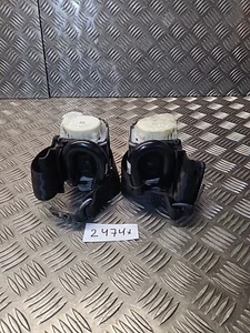 2021 AUDI Q3 REAR LEFT RIGHT SIDE PAIR OF SEATBELTS 34261306E SMOKE DAMAGE - Picture 1 of 7