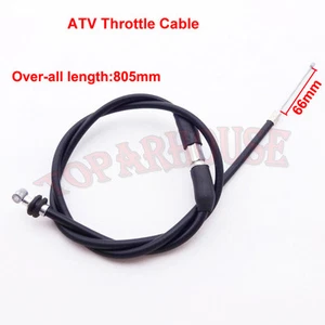 Gas Carb Throttle Cable For Chinese 49cc 50cc 70cc 90cc110cc Kids Mini ATV Quad - Picture 1 of 6