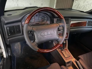 Holzlenkrad Audi 80 90 100 200 A4 A6 B5 B4 C4 C5 Lederlenkrad Holz - Lenkrad - Picture 1 of 16