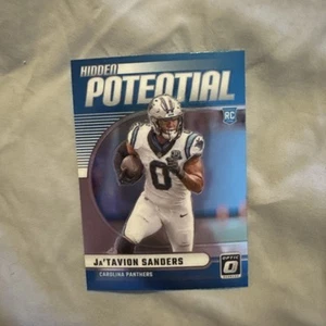 2024 Donruss Optic Football Hidden Potential Jatavion Sanders - Imagen 1 de 2