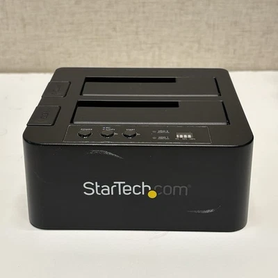 StarTech SATDOCK22RE Standalone Hard Drive Duplicator Dock- No Power Cord - Image 1 of 4