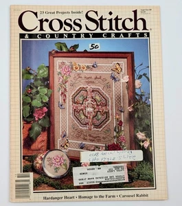 Cross Stitch & Country Craft-Sep/Oct 1989-Vol V No 1- Patterns Instructions DIY - Picture 1 of 3