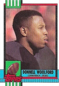 1990 Topps #379 Donnell Woolford - Picture 1 of 2