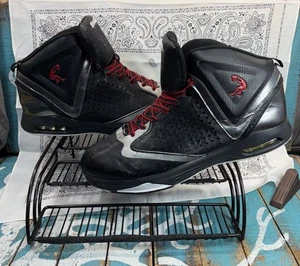 Zapatillas deportivas de baloncesto deportivas Shaq negras de caña alta para hombre talla 13 - Imagen 1 de 10