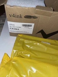 V4INK 26A CF226A Kaseta z czarnym tonerem do HP LaserJet Pro MFP M426fdw M402dn 2P - Zdjęcie 1 z 9