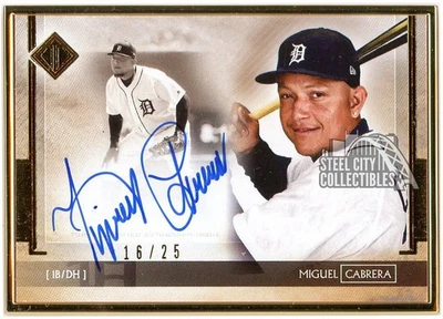 Miguel Cabrera 2020 Topps Transcendent Auto 16/25 - Image 1 of 2