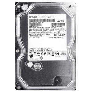 HDD Hard Disk 320gb 3,5 " SATA hitachi Desktop Computer Refurbished - Picture 1 of 1