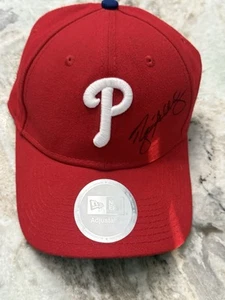 Roy Halladay Autographed Signed Auto Hat Phillies MLB COA - Picture 1 of 20