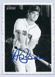 2018 Topps Heritage 1969 Deckle Edge 17 Andrew Benintendi - Picture 1 of 8