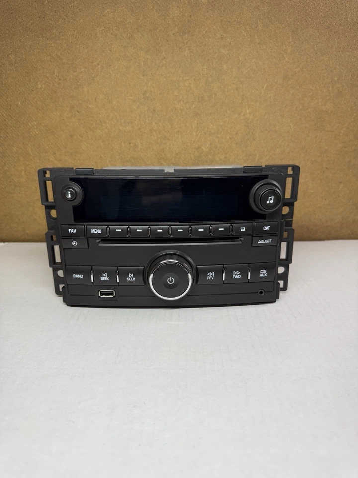 Radio CD GM 2093684 Delphi Chevrolet 2009-2010 cobalto y Pontiac G5 sin probar Foto 1 de 4