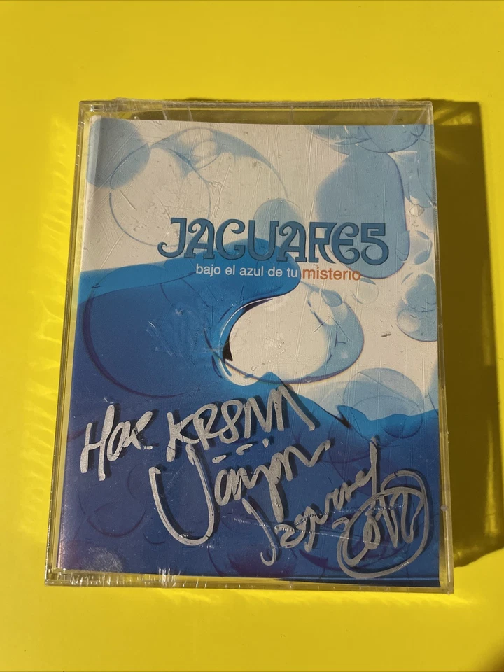 Jaguares Bajo El Azul De Tu Misterio Double Cassette SIGNED Sealed Caifanes Foto 1 de 3