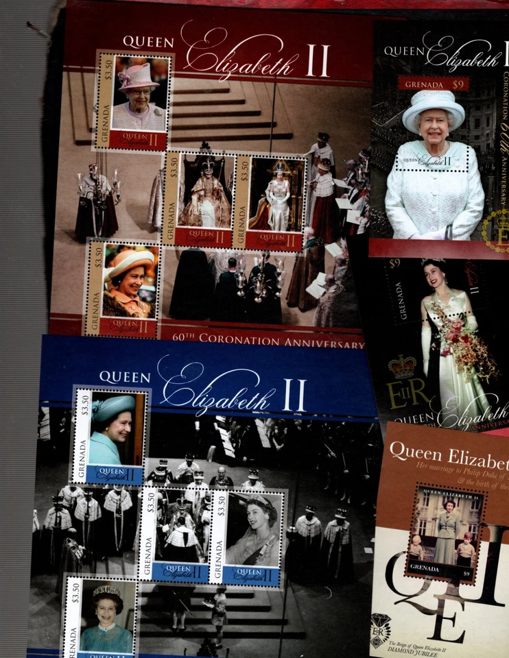 Grenada sc#3909-12 (2013) Souvenir Sheets MNH - Image 1 of 1