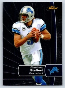 2012 Finest 90 Matthew Stafford Detroit Lions Football Karte - Bild 1 von 2