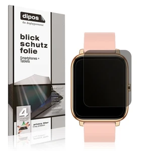 Pellicola Prottetiva per Kalinco CS201C Smartwatch Protezione Vista 4 modi dipos - Picture 1 of 7