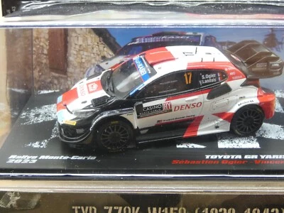 TOYOTA GR YARIS RALLY1  MONTE CARLO 2023  1/43éme IXO Neuf Boite D'Origine - Photo 1/4