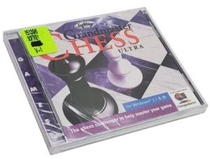 GRANDMASTER CHESS ULTRA ~ Softkey 1995 ~ PC CD-Rom Game ~ NEW SEALED - Picture 1 of 5