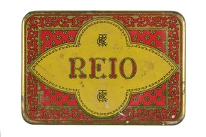 Rare 1920s Reio" litho 10 cigar tin in good condition - Picture 1 of 7
