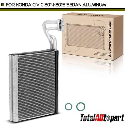 Aluminum A/C Evaporator Core for Honda Civic 2014-2015 Sedan-4 Door 80211TR0A03 - Image 1 of 4