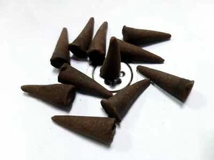 Coni di Incenso Naturali Artigianali con piattino AMBRA LOTO SANDALO GELSOMINO - Imagen 1 de 13