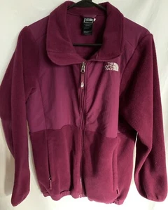 The North Face Denali Berry Fleece Jacket Girl’s Size XL (18) Pre owned Coat - Picture 1 of 6