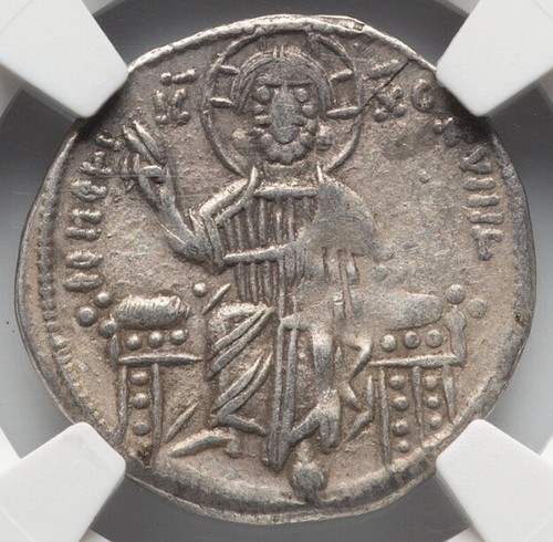 Andronicus Ii-Michael Ix 1294-1320 Ad Byzantine Empire Basilicon Jesus Ngc Ch Vf