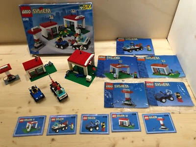 LEGO  System 6548  city  Stazione di Servizio  Octan brick set  completo - Immagine 1 di 4
