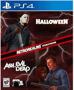Halloween and Ash vs Evil Dead RetroRealms Double Feature Playstation 4 NEW - Picture 1 of 1