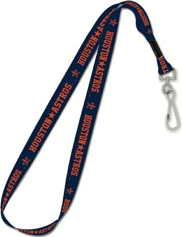 Houston Astros 3/4" Lanyard " Graphics One Sided Only" Cover