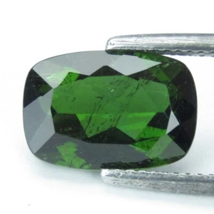 4.74Cts Natural Amazing Chrome Tourmaline Cushion Cut Collection Gemstone - Picture 1 of 5