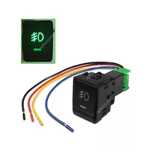 Push Button Fog Lights Switch For Nissan Kicks w/LED Indicator Lights 4-Pole - Foto 1 di 11