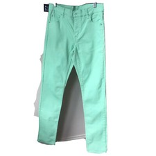cheap monday Tight Unisex Slim Fit Normal Waist Kiwi Green Jeans Pants W31 L32