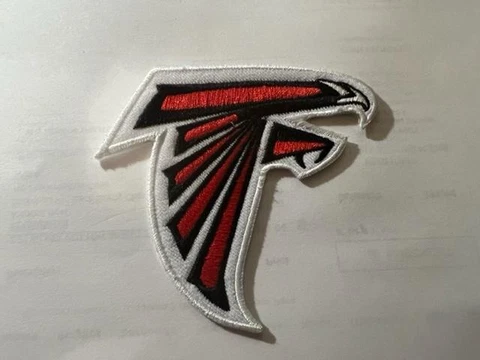 Large NFL Atlanta Falcons Iron-On Jacket Patch.Mint.Fast Shipping Cover