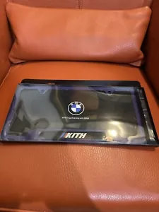 Kith x BMW Car License Plate Frame Purple 2024 In Hand Ships New Sealed - Picture 1 of 2