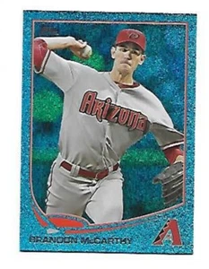 BRANDON MCCARTHY 2013 Topps Silver Slate Blue Sparkle Wrapper Redemption #406 - Picture 1 of 1