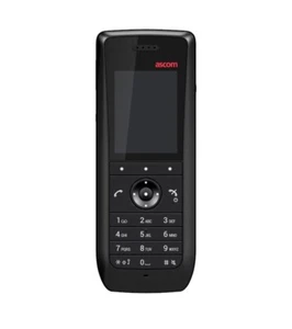 Ascom d63 Talker DH7-AAAAA telefon DECT czarny nowy w oryginalnym opakowaniu + ładowarka zasilacza - Zdjęcie 1 z 2