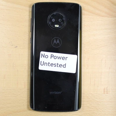 Motorola Moto G 6ta Generación 32GB Negro Para Piezas Sin Probar Foto 1 de 3