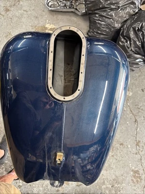 2002 Harley Davidson FLH топливный бак роскошь синий б/у чистый 61356-01XY - Изображение 1 из 4