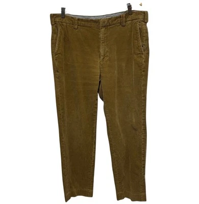 Brooks Brothers Pants Mens 38 X 30 Tan Brown Clark Fit Corduroy Stretch Preppy - Image 1 of 4