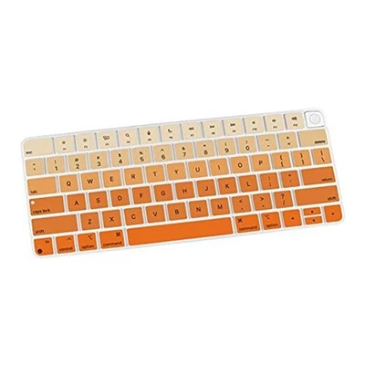  Teclado Silicona Magic Keyboard (2021 iMac 24" A2449/A2450) Ombre Naranja Foto 1 de 4