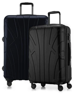 Suitline - Juego de 2 maletas M & L maletas rígidas trolley maleta de viaje - Imagen 1 de 23