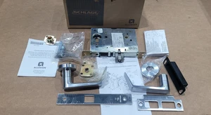 Schlage Durchgangsschloss L9010 06 626 L9000 Serie NEU L9010 L9000 Serie Einsteckschloss RH - Bild 1 von 7