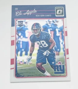2016 Donruss Optic Red White Holo Prizm Eli Apple RC #133 New York Giants - Picture 1 of 2