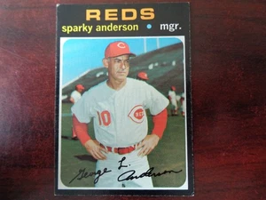 1971 Topps Sparky Anderson #688 Hi Number SP EX Condition-REDS - Picture 1 of 2