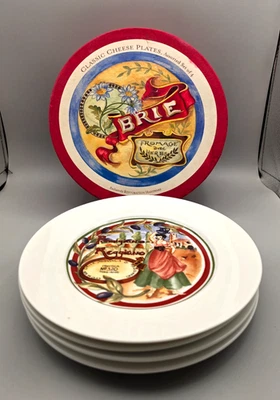 Juego de 4 platos de queso de restauración Foto 1 de 4