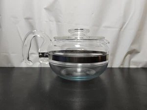 Vintage Pyrex "Flameware" 6 Cup Teapot & Lid 8336 / 8446 / 7756 - Picture 1 of 6