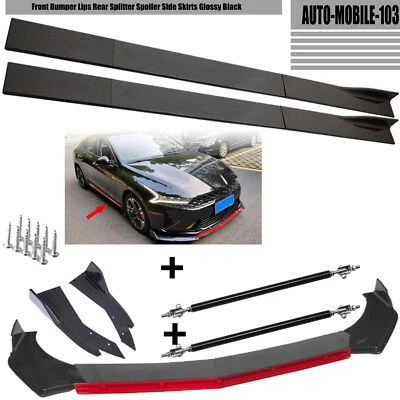 PARA KIA K5 2021 2022 parachoques delantero labios divisor trasero alerón faldones laterales Foto 1 de 4