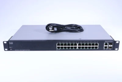 CISCO SG200-26 26-PORT GIGABIT SMART SWITCH - Image 1 of 3